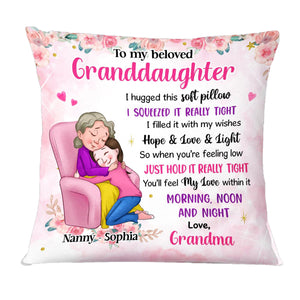 Granddaughter Hug This Pillow