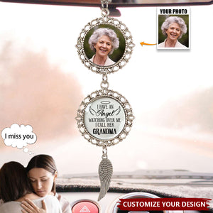 Custom Photo A Life Well Lived - Memorial Personalized Car Ornament