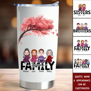 Family Forever - Personalized Tumbler