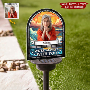 Forever In My Heart - Personalized Photo Solar Light