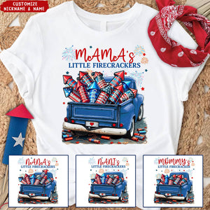 Grandma's Little Firecrackers Personalized T-shirt