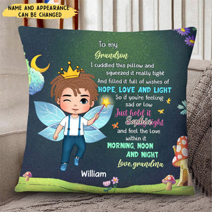 Gift For Granddaughter To My Granddaughter Fairy Theme Pillow