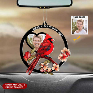 Have You In My Heart - Personalized Photo Car Ornament