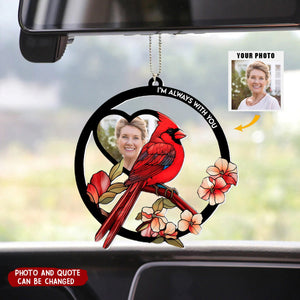 Have You In My Heart - Personalized Photo Car Ornament