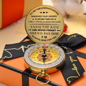 To GrandDaughter - Enjoy The Ride - Compass