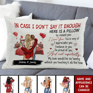 Here Is A Pillow To Remind You - Personalized Custom Shaped Pillow