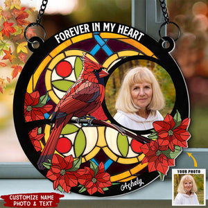 I'm Always With You Memorial Custom Acrylic Suncatcher Ornament