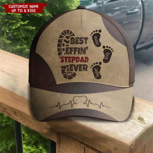 Best Stepdad Ever Father's Day Gift - Personalized Classic Cap