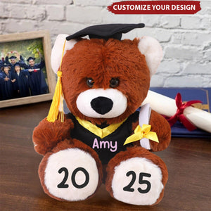 Custom Graduation Teddy Bear - Personalized Graduation Bear