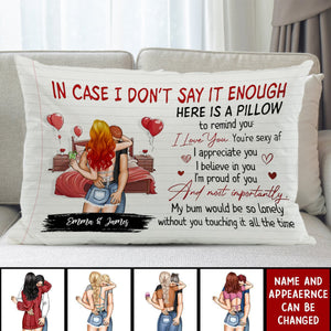 Here Is A Pillow To Remind You - Personalized Custom Shaped Pillow