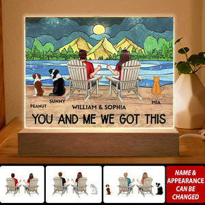 You & Me We Got This - Personalized LED Light