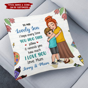 It Reminds You How Much I Love You Personalized Pillow