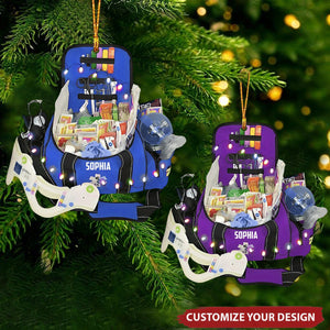 EMT Bag 0rrnament Personalized Christmas Ornament Best Gift For EMT Workers Acrylic Ornament