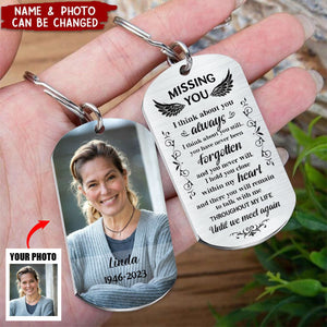 Family - Until We Meet Again - Personalized Stainless Keychain