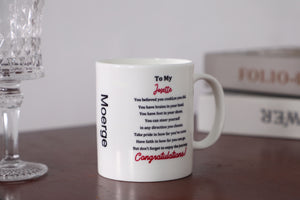 Moerge Graduation You Believed You Could So You Did - Personalized Mug