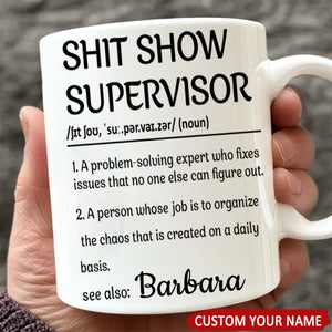 A Problem Solving Expert Personalized Mug - Gift For Coworkers, Work Friends, Colleagues