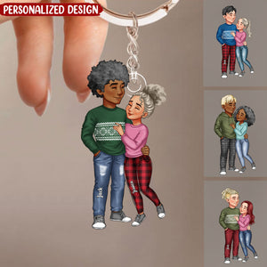 Personalized Acrylic Kaychain Awesome Gift For Couple