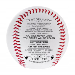 To My GrandSon - Baseball - You Will Never Lose