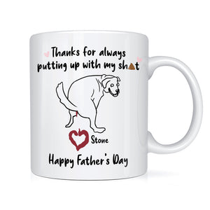 Personalized Gift For Dog Dad Mug 24683