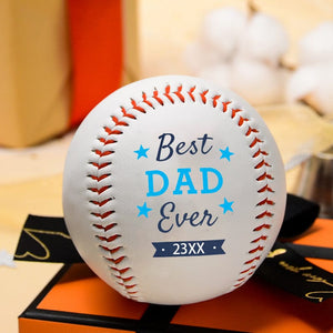 Personalized Best Dad Ever | Father's Day Baseball