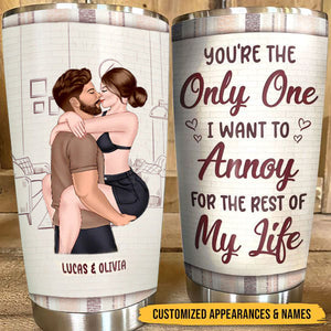 Couple I Could Have Found You Sooner Annoyed You Longer - Gift For Couple - Personalized Custom Tumbler