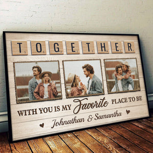 Personalized Horizontal Poster Loved You Then, Love You Still, Always Have, Always Will - Gift For Couples