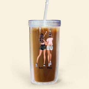 Are We Drunk? - Personalized Acrylic Insulated Tumbler With Straw