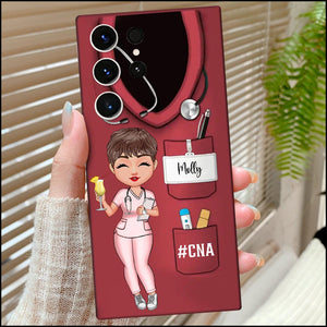 Nurse Life Pretty Doll Nurse Personalized Phone Case