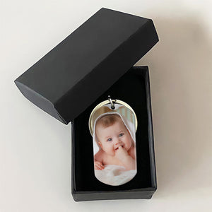 Personalized Keychain,Drive Safe I Love You, Gifts For Him, Custom Photo