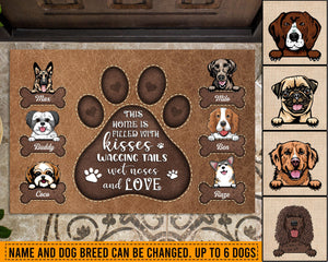 Dog Personalized Doormat