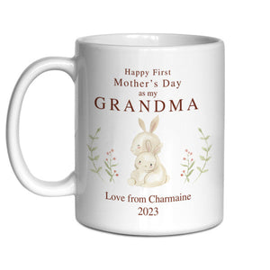 Personalized First Mother's Day Grandma Mug